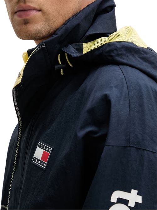 Giacca a vento con logo Tommy Jeans | DM0DM23225C1G